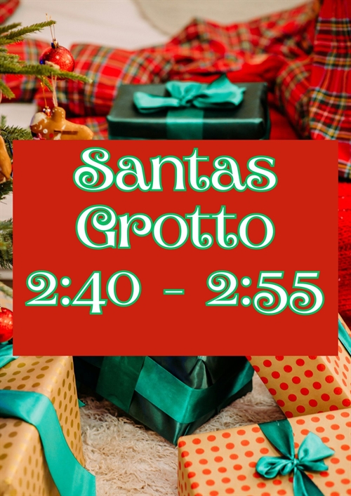 Santas Grotto 240pm