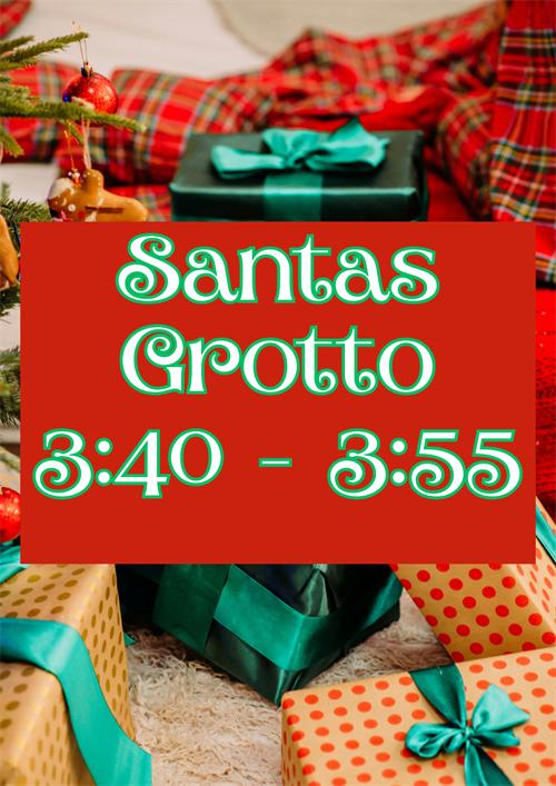 Santas Grotto 340pm