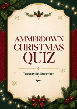 Ammerdown Christmas Charity Quiz Night Ammerdown Christmas Charity Quiz Night