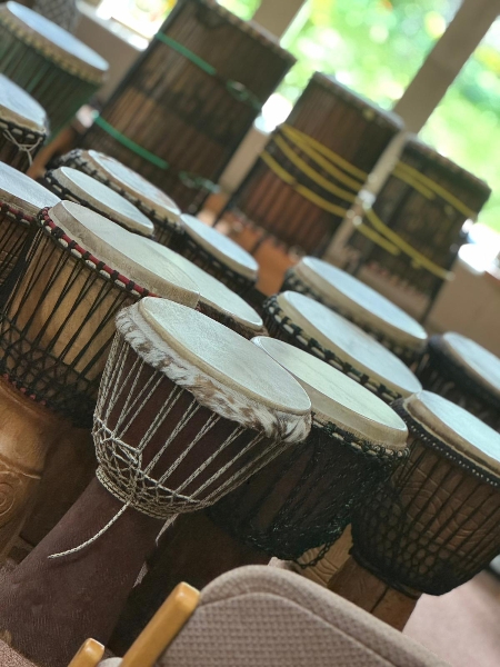 Drumming and Voice