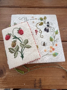 Embroidery Fruits Flowers and Insects Embroidery Fruits Flowers and Insects
