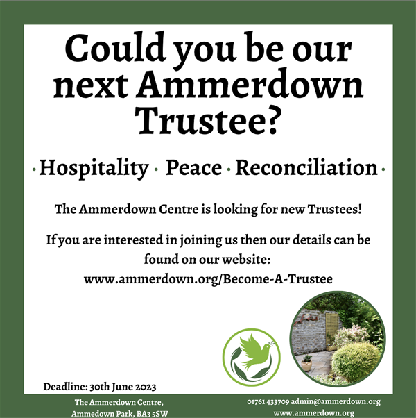 Become An Ammerdown Trustee