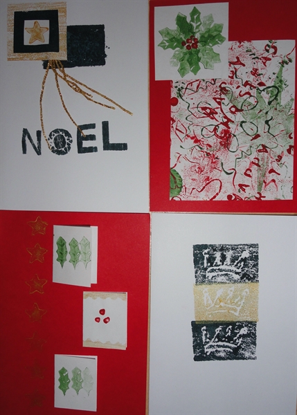 Printing for Christmas - Barbara Butler